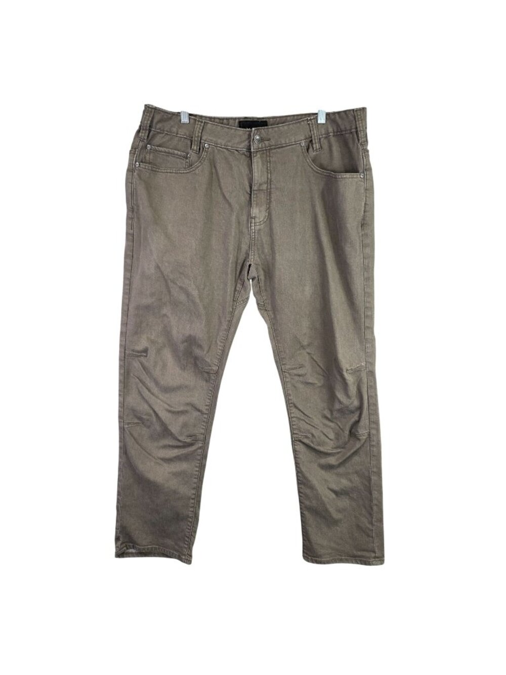 Mens Vertx Tactical Khaki Brown Pants Cotton Blend Durable Stretch Fabric 36x32